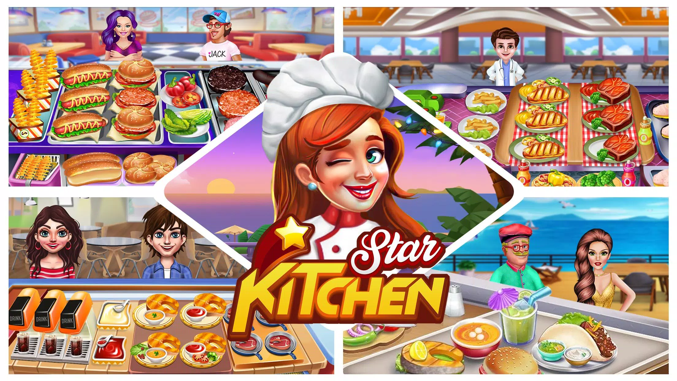 Kitchen Star 烹饪游戏