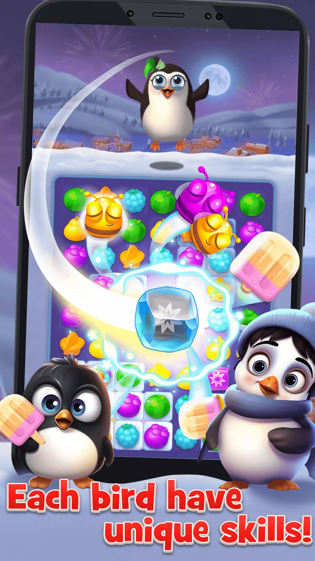 企鹅乐园:三消冒险(Match Penguin)