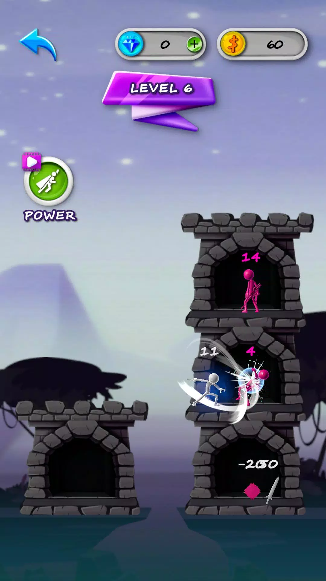 Stickman Tower防御 Stickman Tower防御