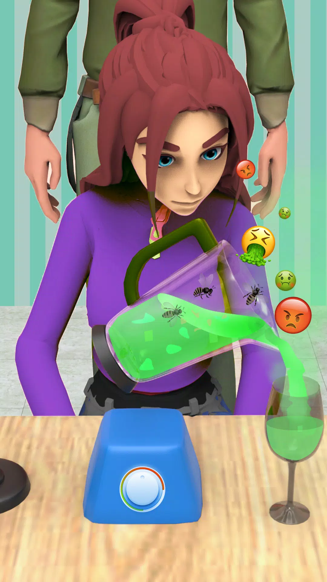 是或否，Food Prank Games 3D