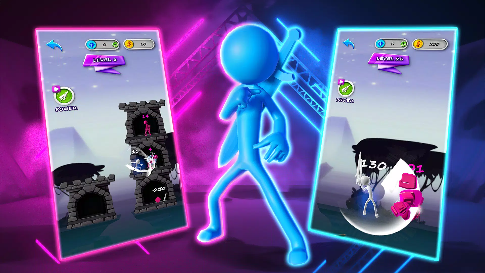 Stickman Tower防御 Stickman Tower防御