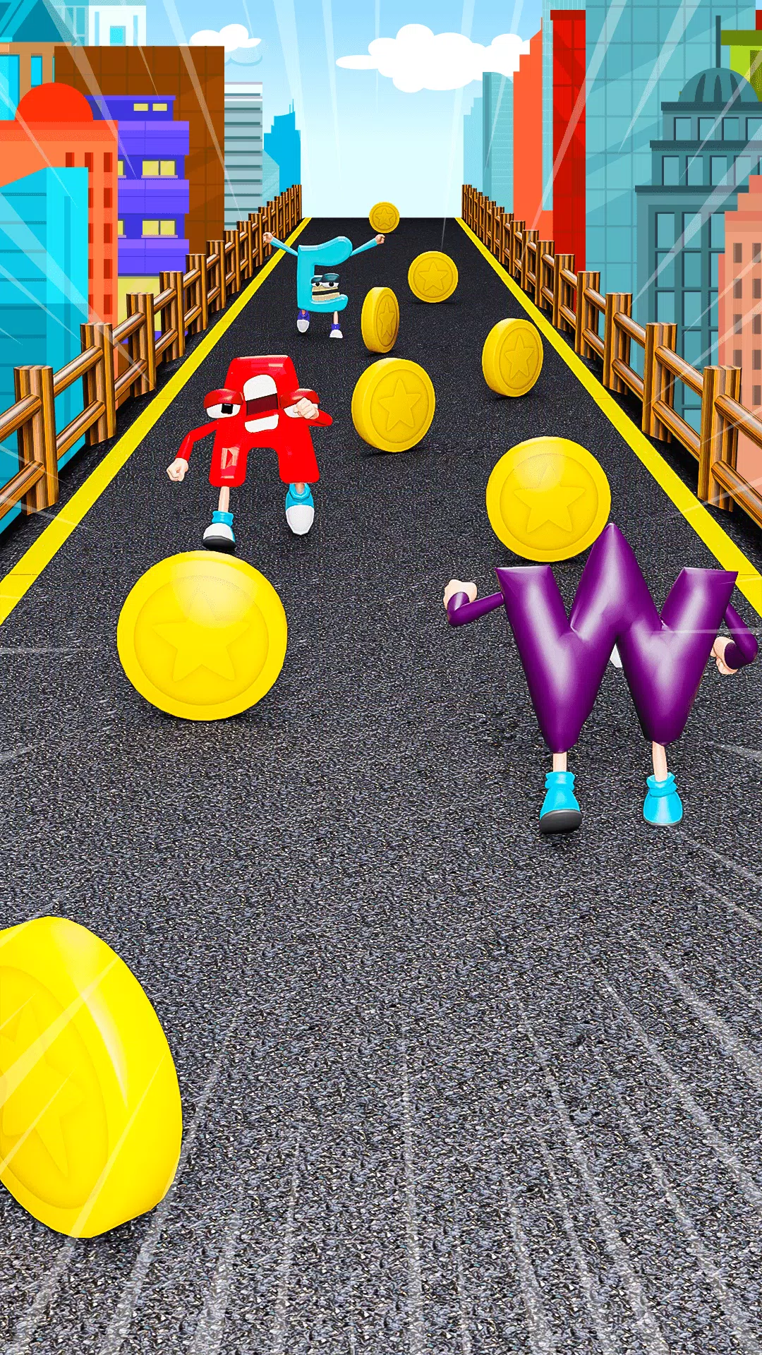 Alphabet Runner 3D ABC比赛