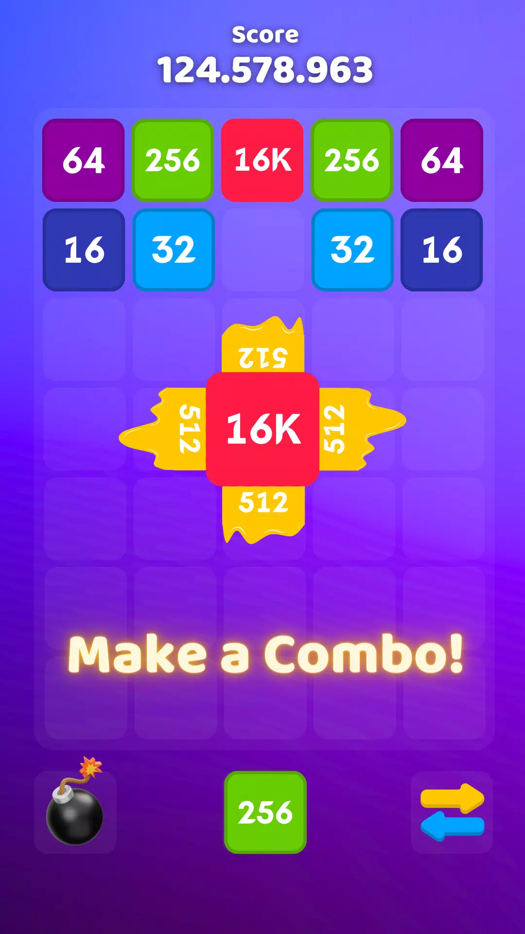 合并块2048