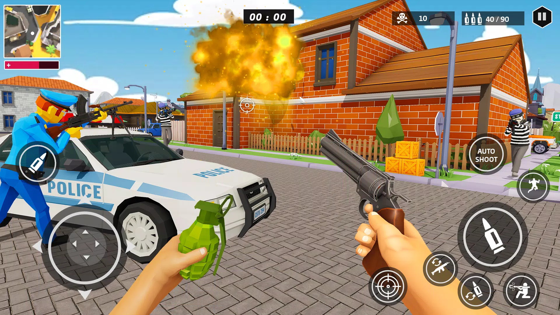 Police Games: 警察 游戏 射击 真枪 射击类