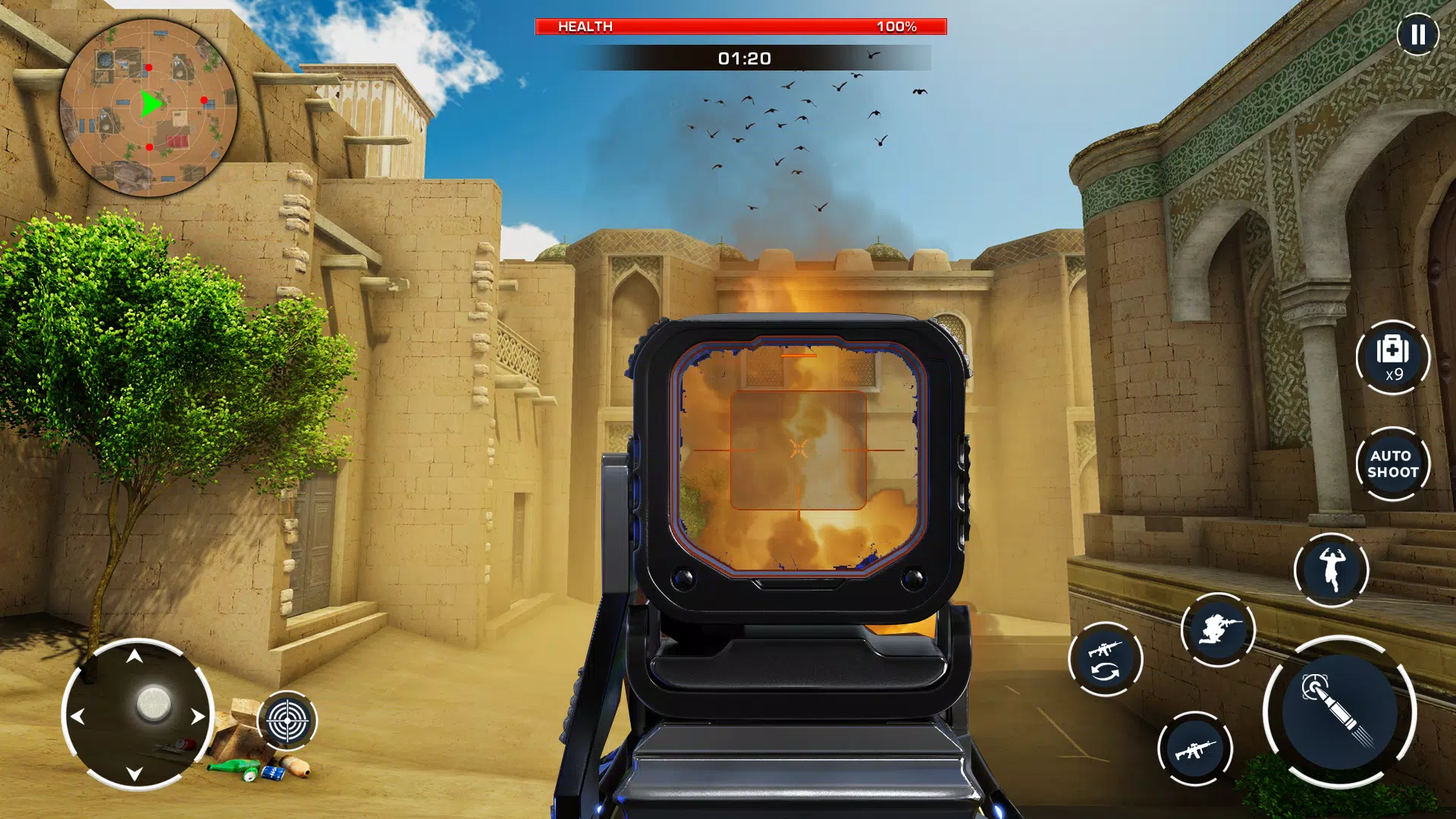 FPS Gun Fire: 枪支 游戏 手機版 现代生存战争