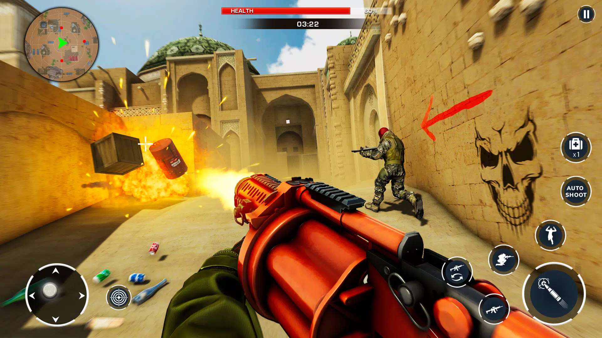 FPS Gun Fire: 枪支 游戏 手機版 现代生存战争
