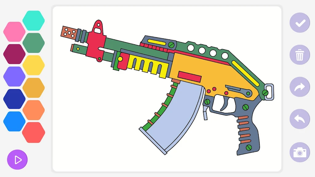 武器着色