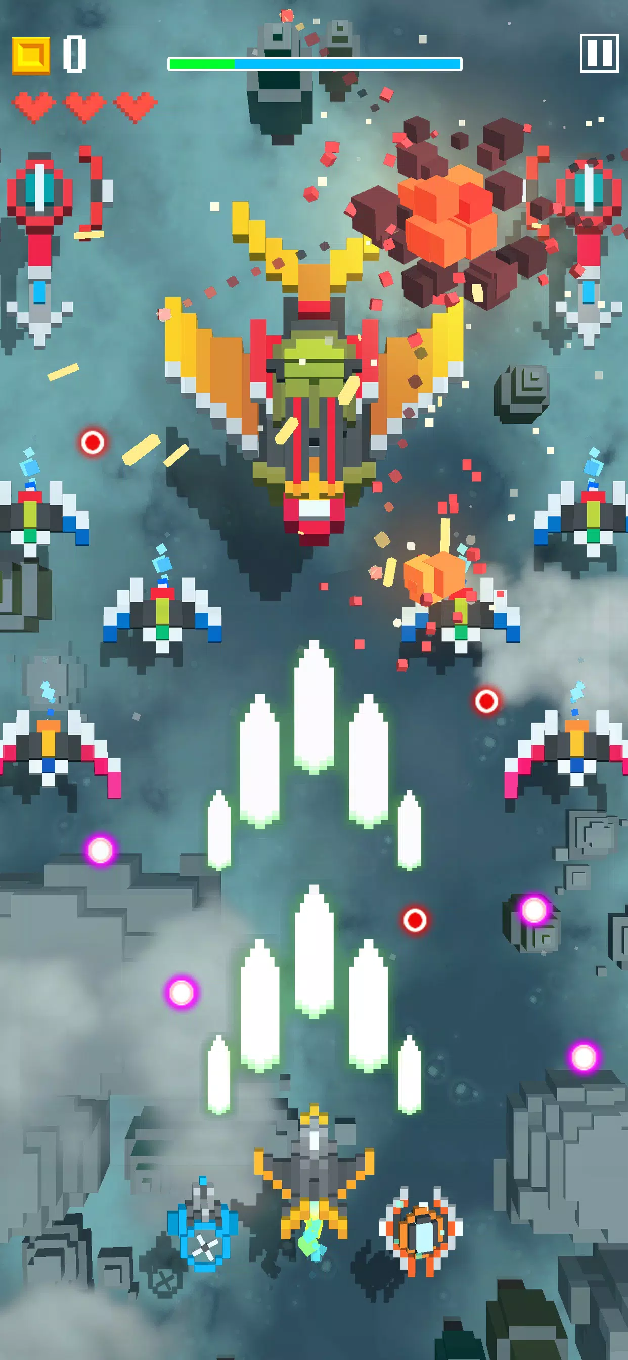[VIP] 天空之翼: 3D像素战斗机(Sky Wings)