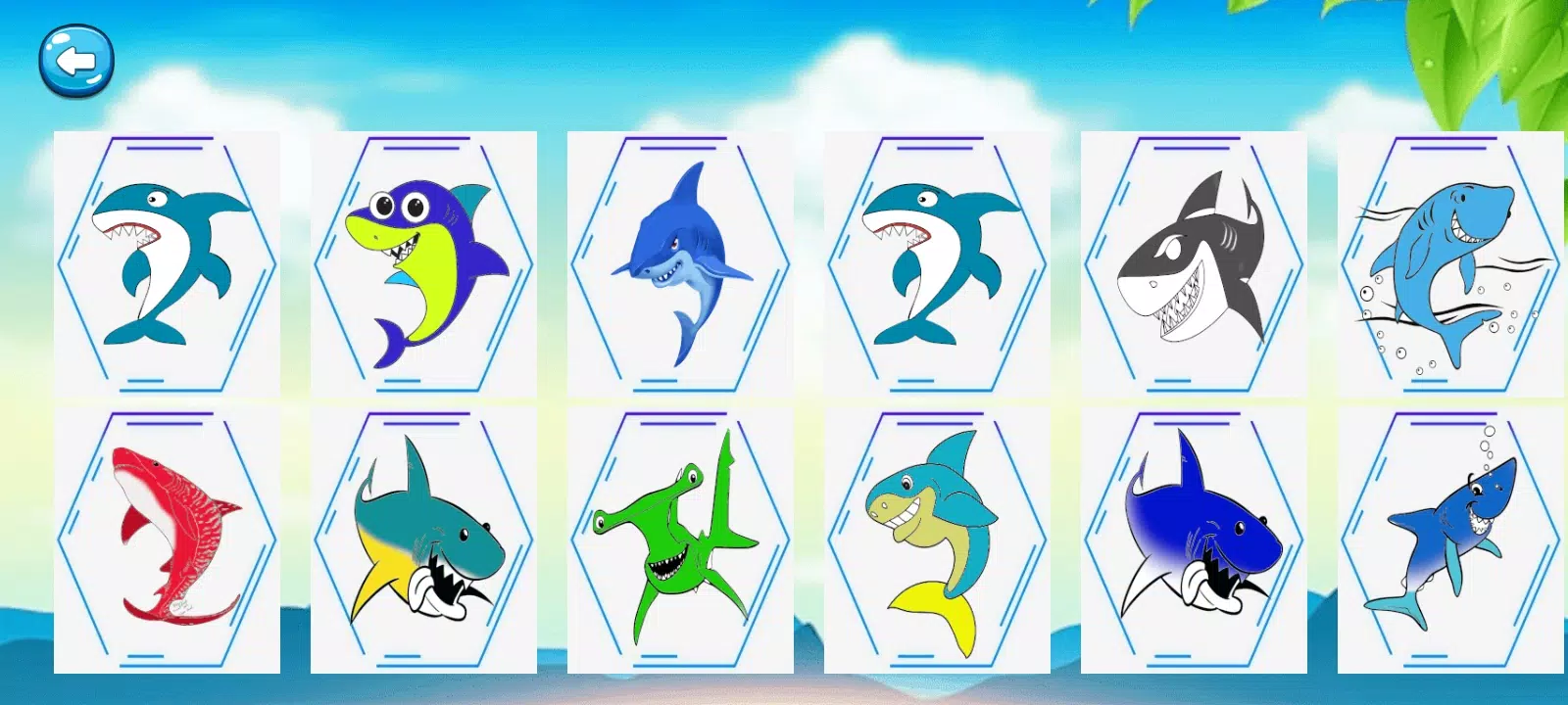 Megalodon鲨鱼着色