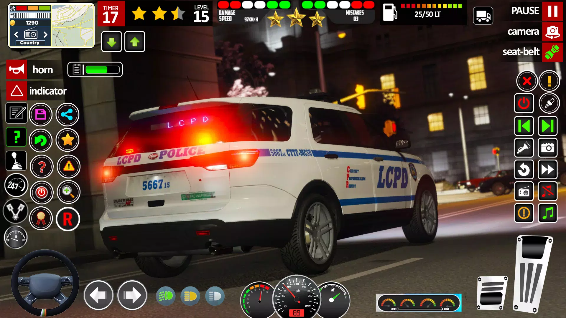 警车警察模拟器2024