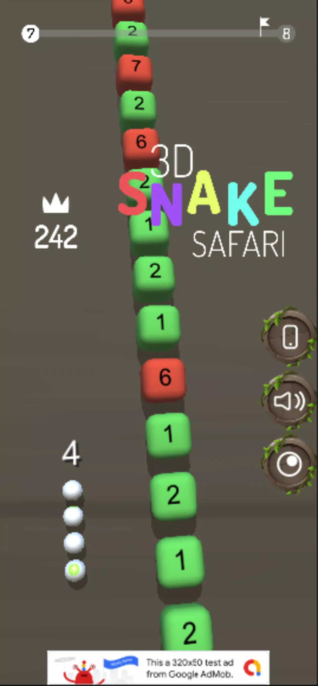 3D Snake Safari