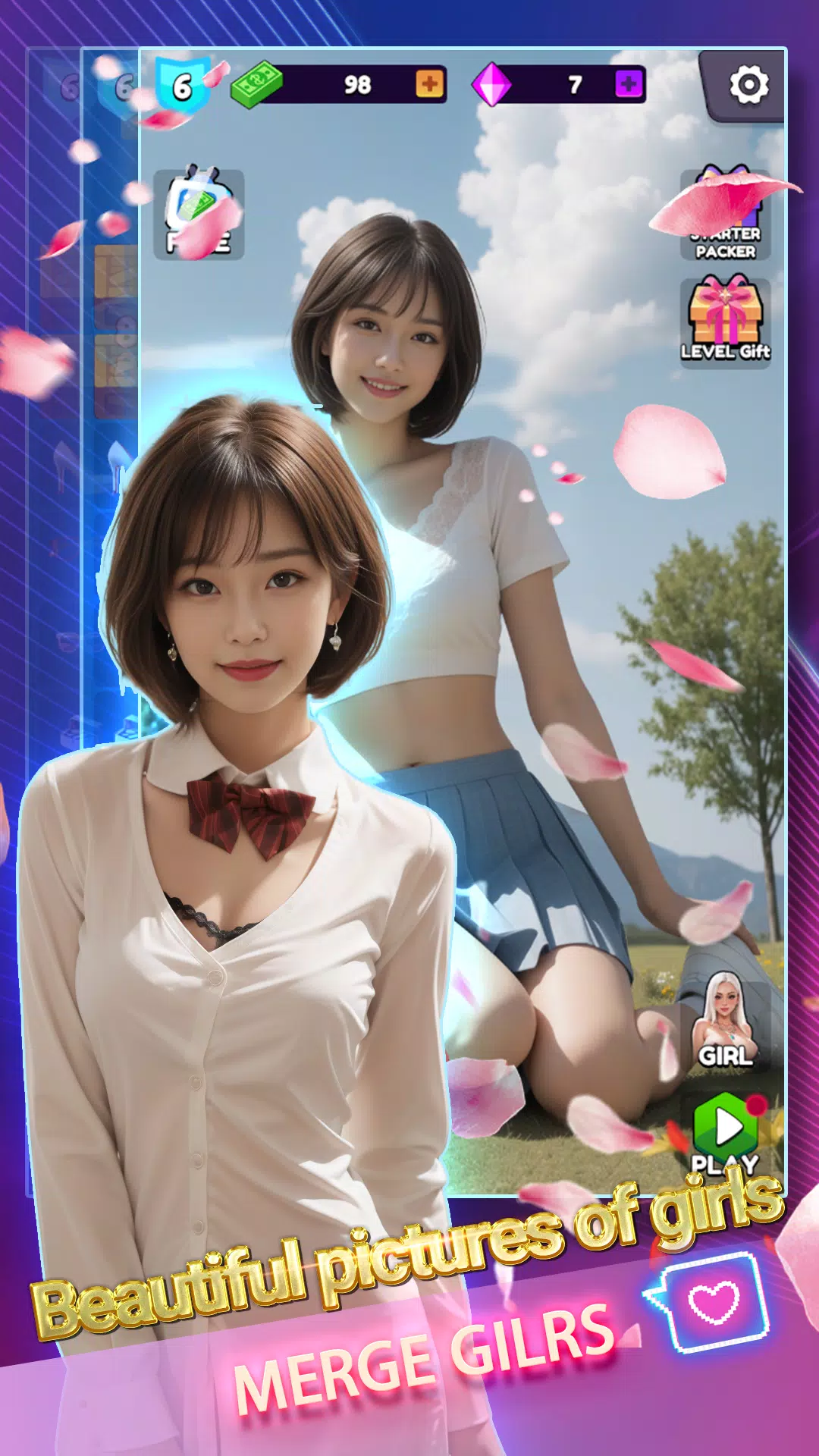合并性感女孩-AI辣妹