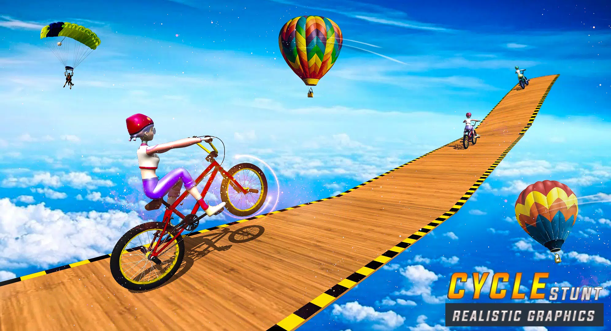 BMX自行车坡道特技游戏