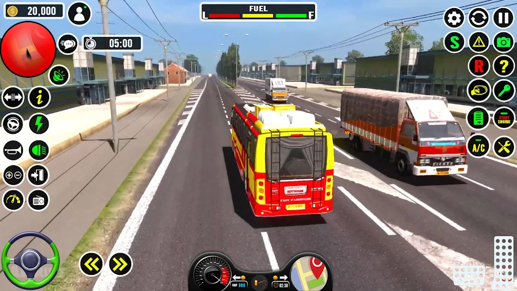 长途汽车驾驶3D巴士游戏