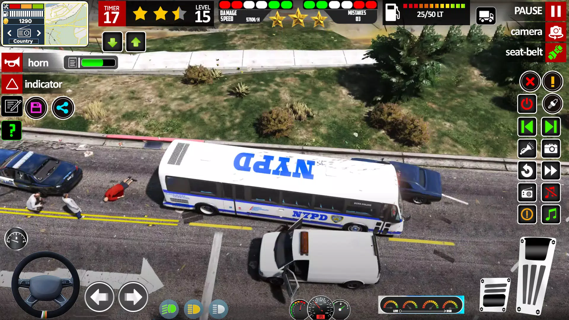 警车3D模拟器