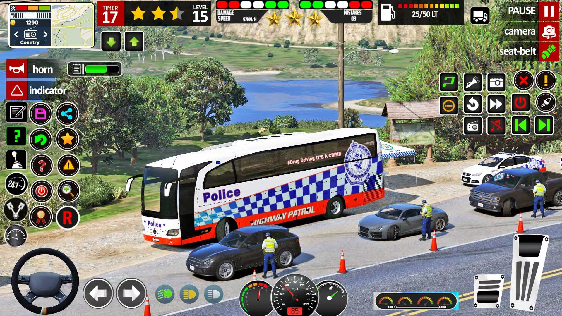 警车3D模拟器