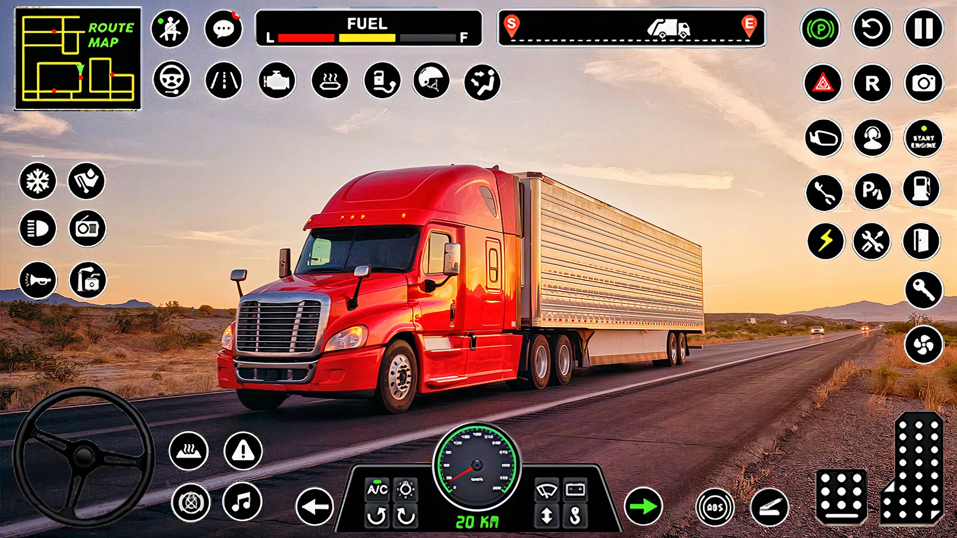 美国卡车游戏模拟器