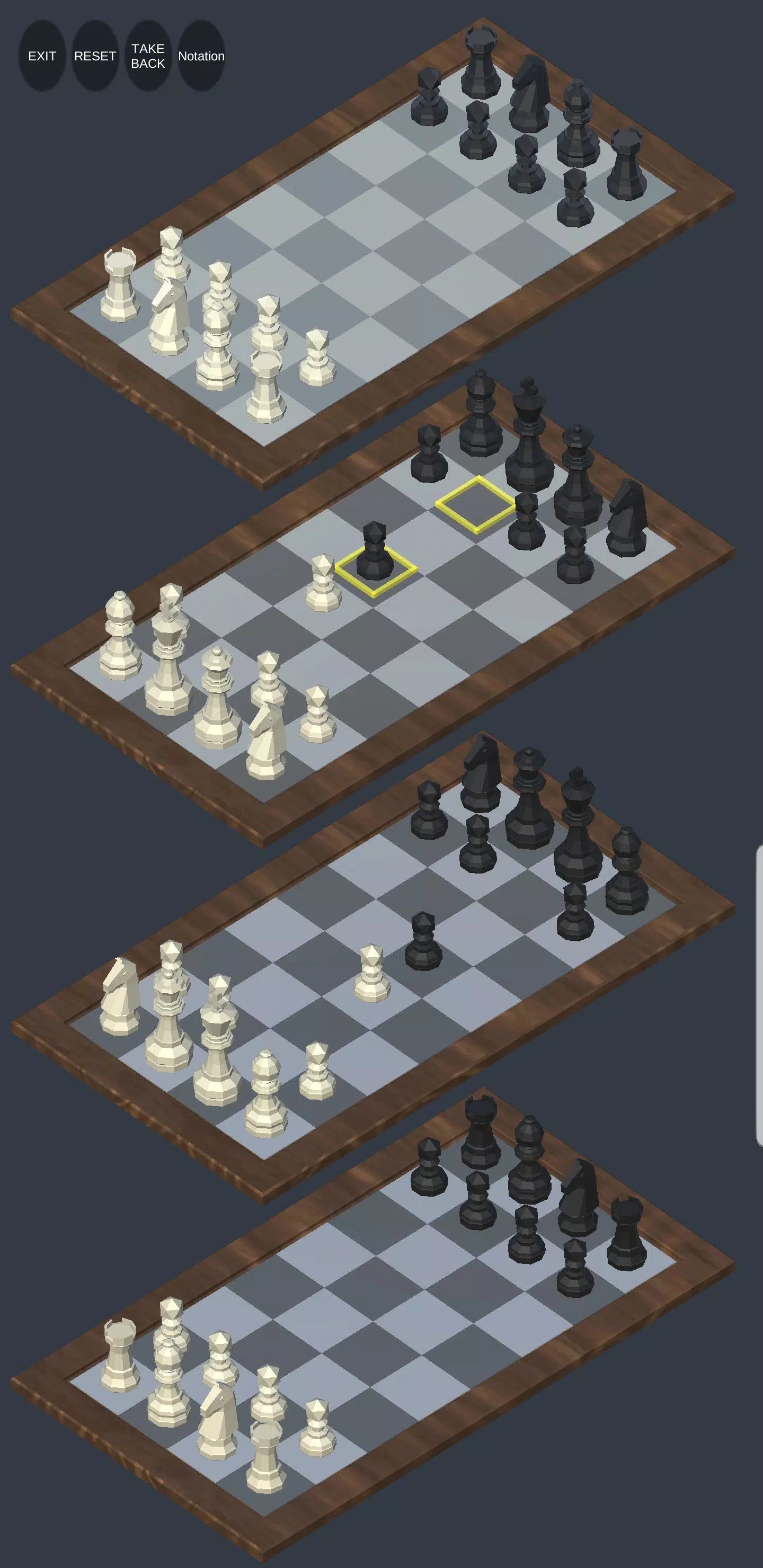 Quadlevel 3D国际象棋