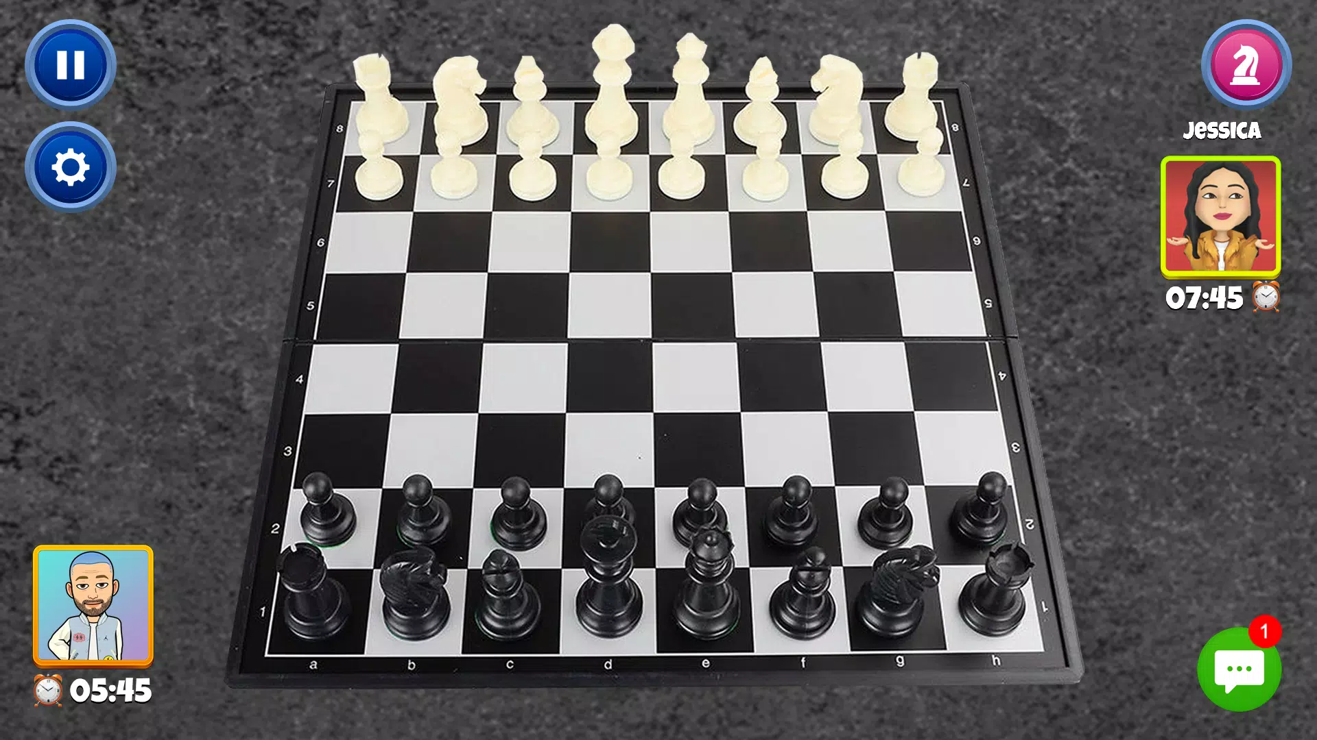 离线 3D 国际象棋：玩和学习