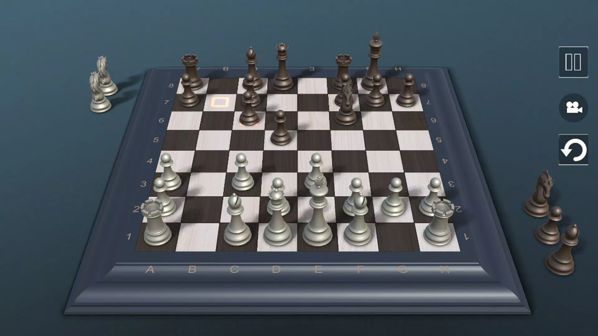 离线 3D 国际象棋：玩和学习