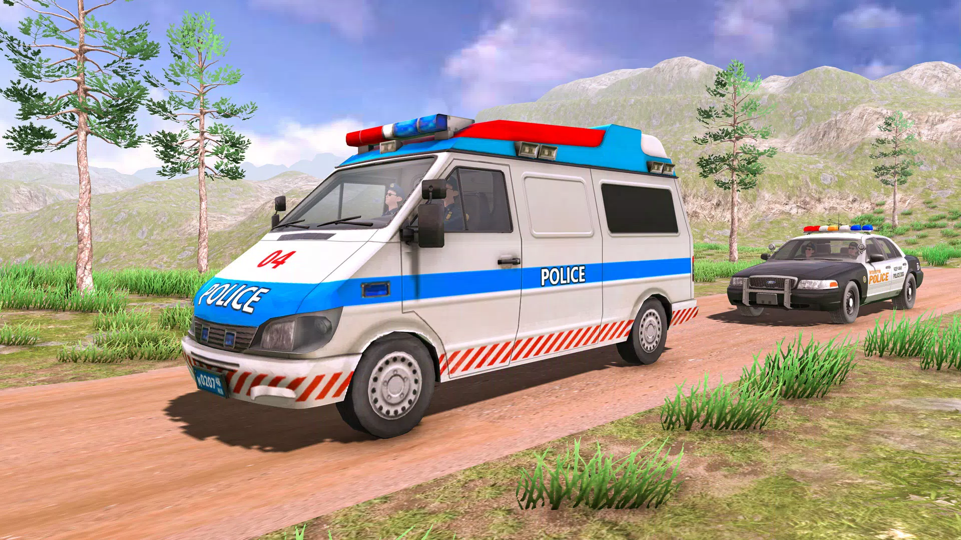 警车