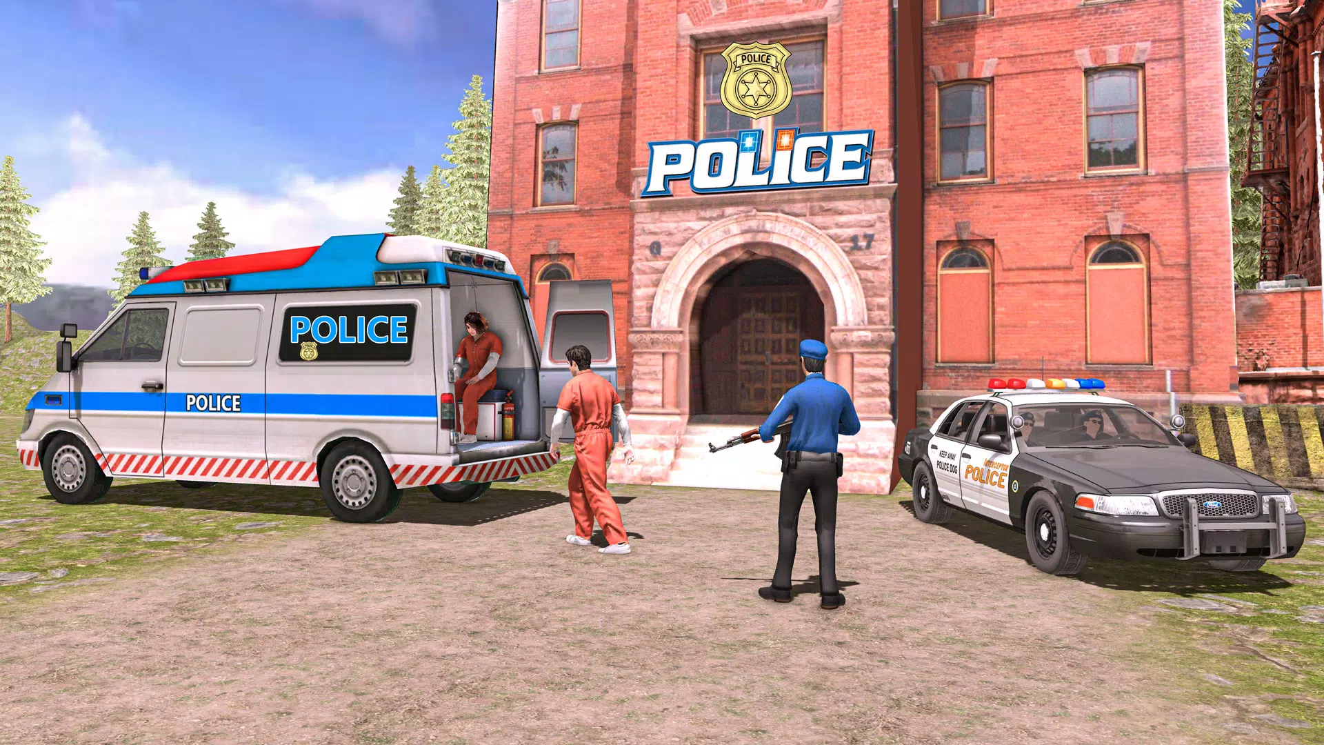 警车