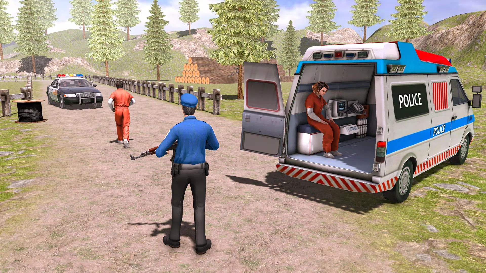 警车