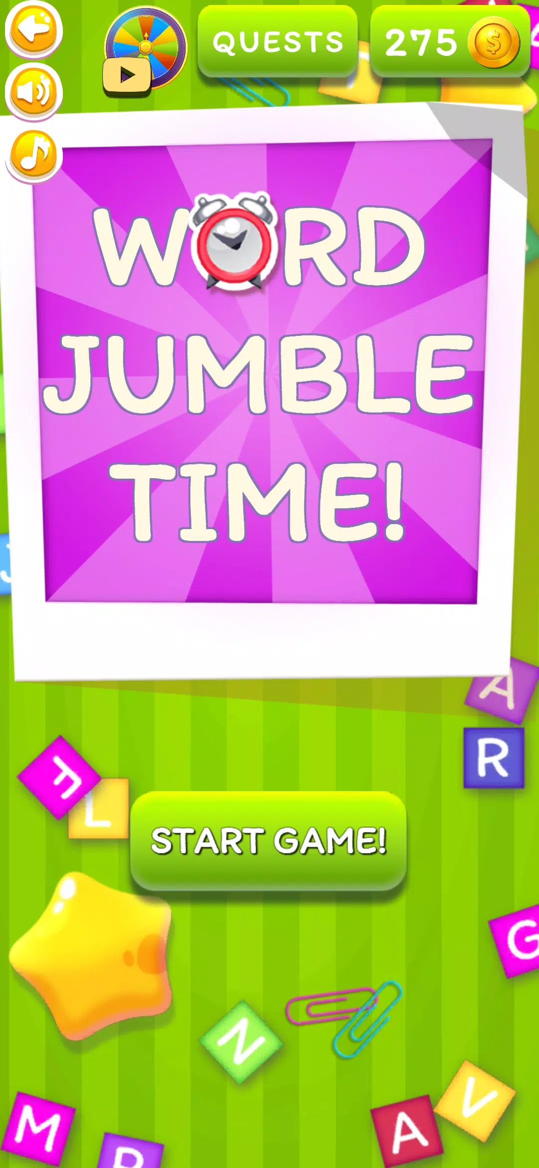 Word Jumble时间