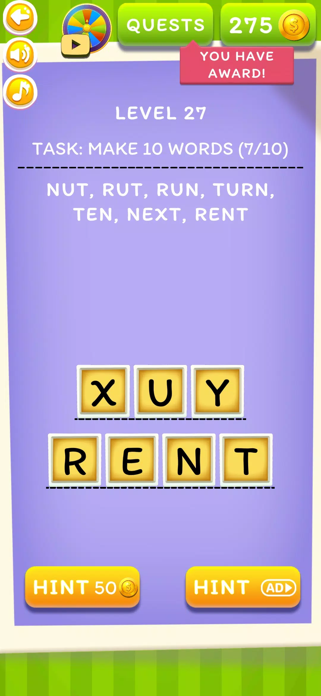 Word Jumble时间