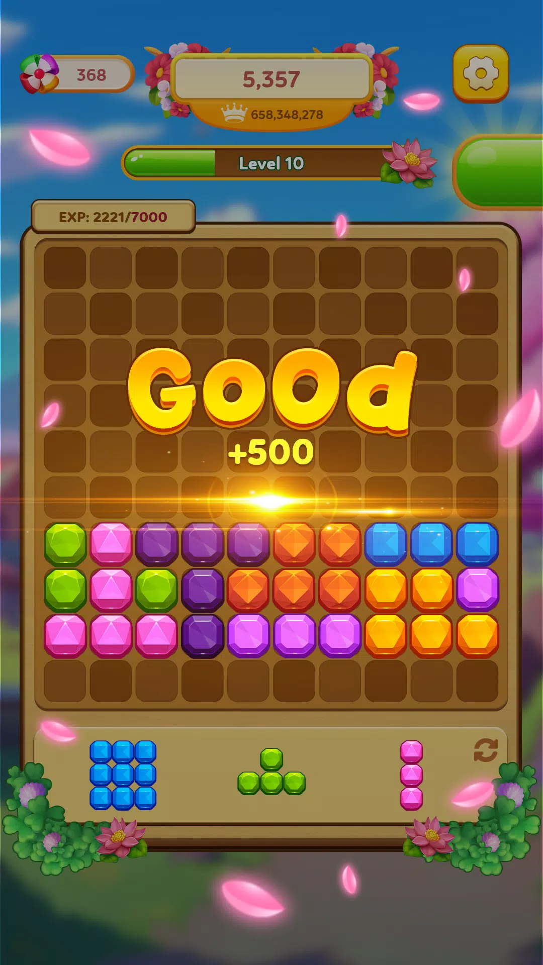 Blossom Block爆炸