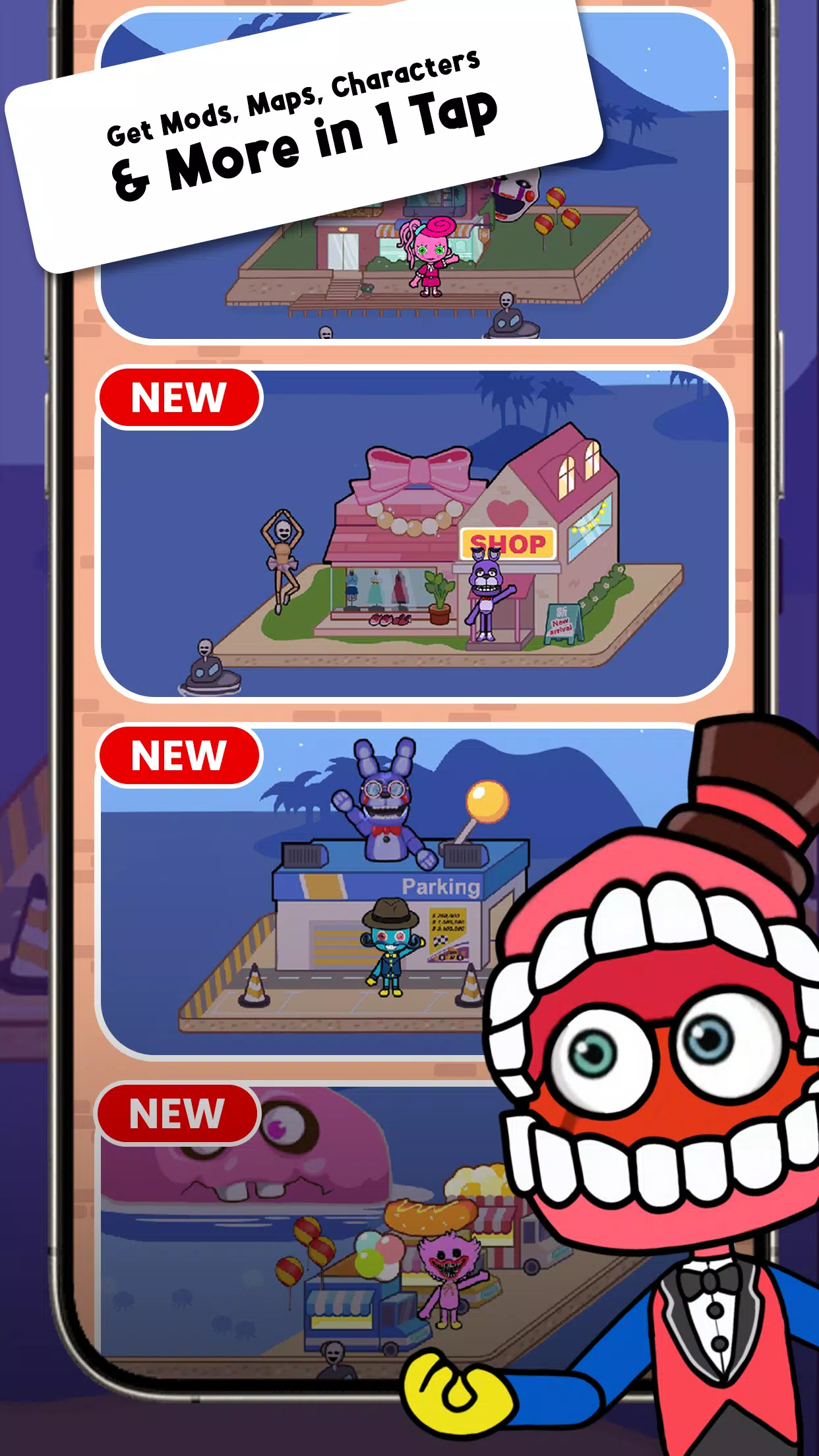 FnaF Mods:美学游戏 FnaF Mods:美学游戏