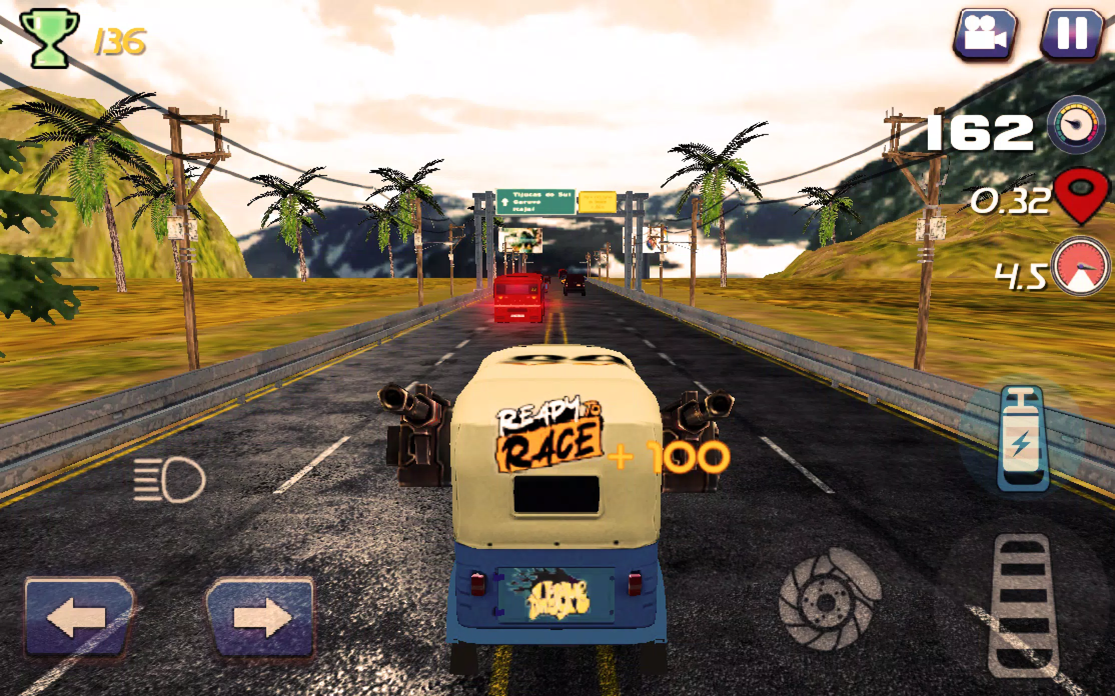 人力车公路赛 VR - 自动人力车