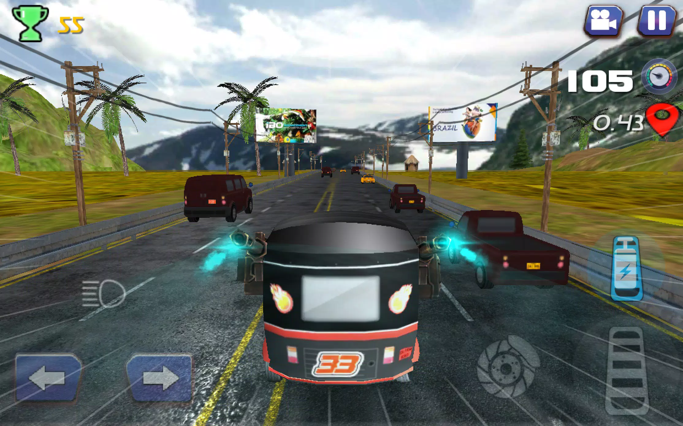 人力车公路赛 VR - 自动人力车
