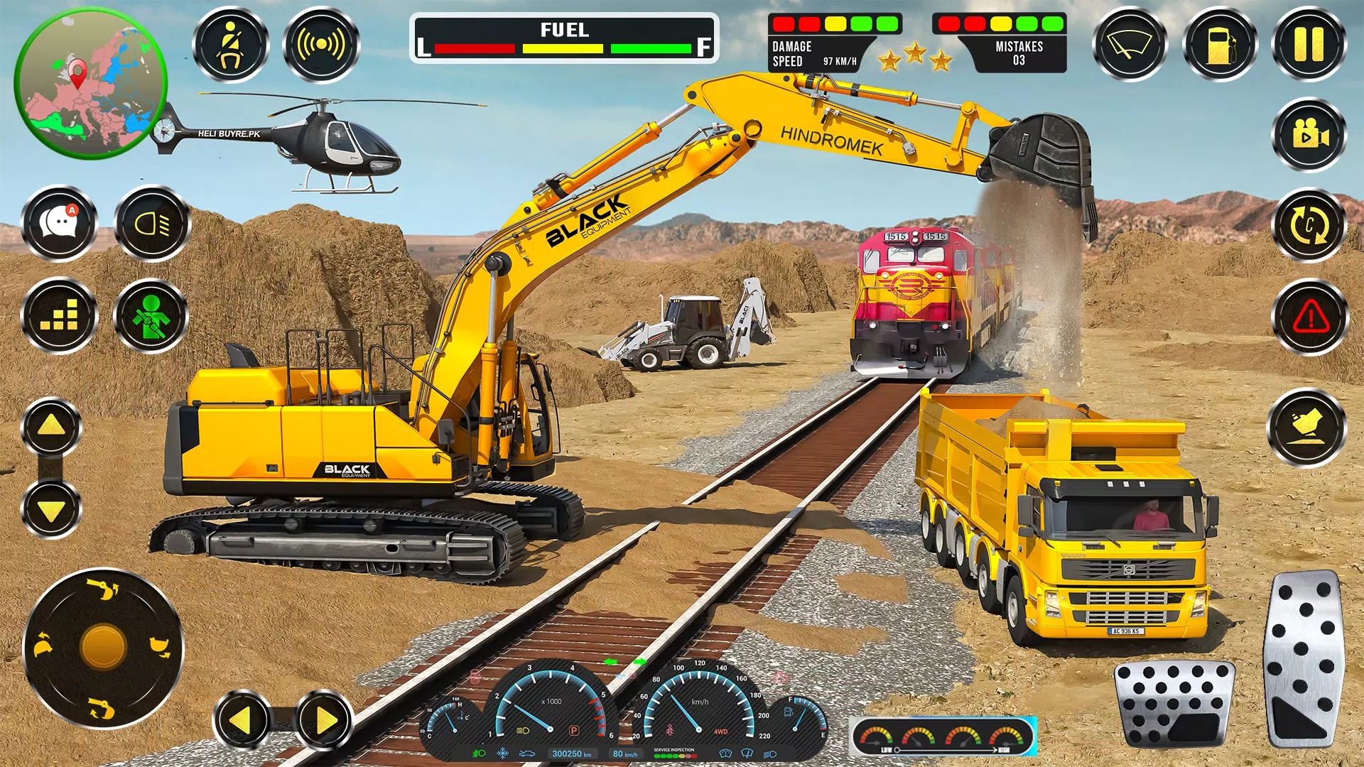 重型道路建设游戏 - 拖拉机和 jcb 游戏