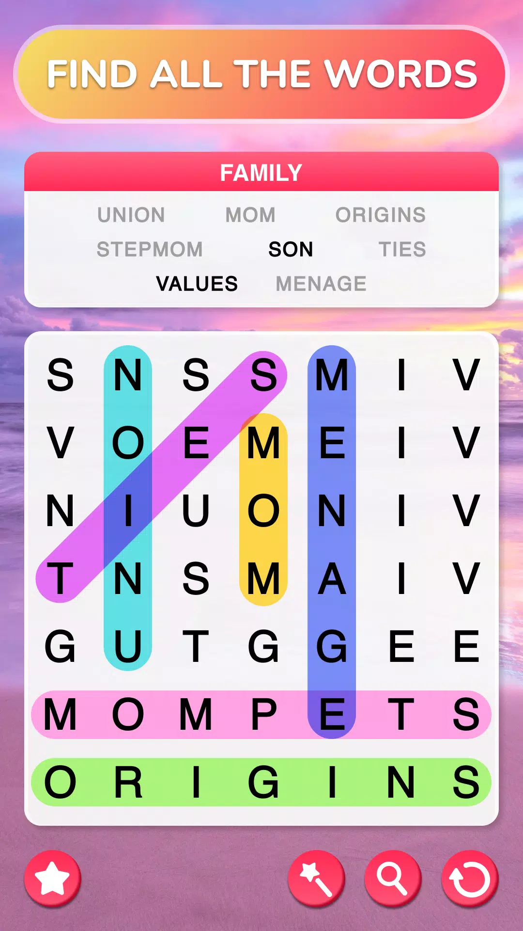 Word搜索