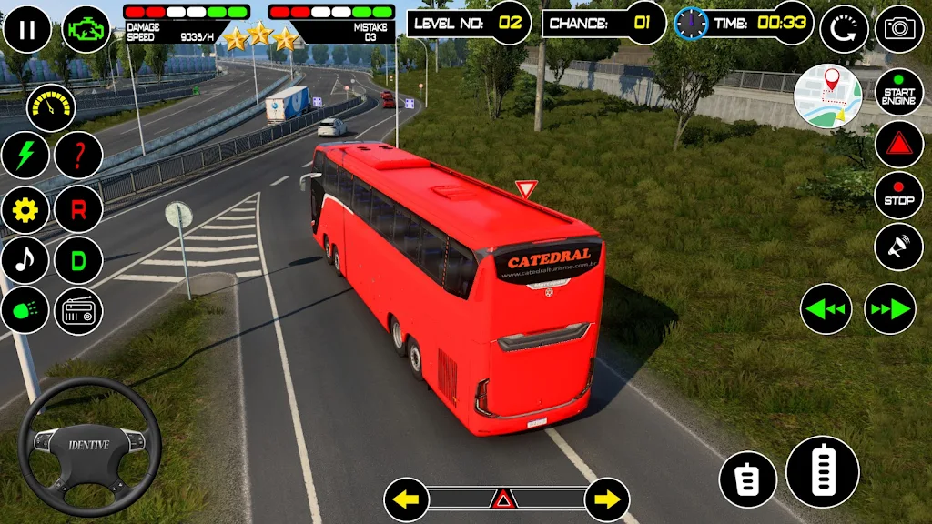 巴士模拟器 - 长途巴士 3D
