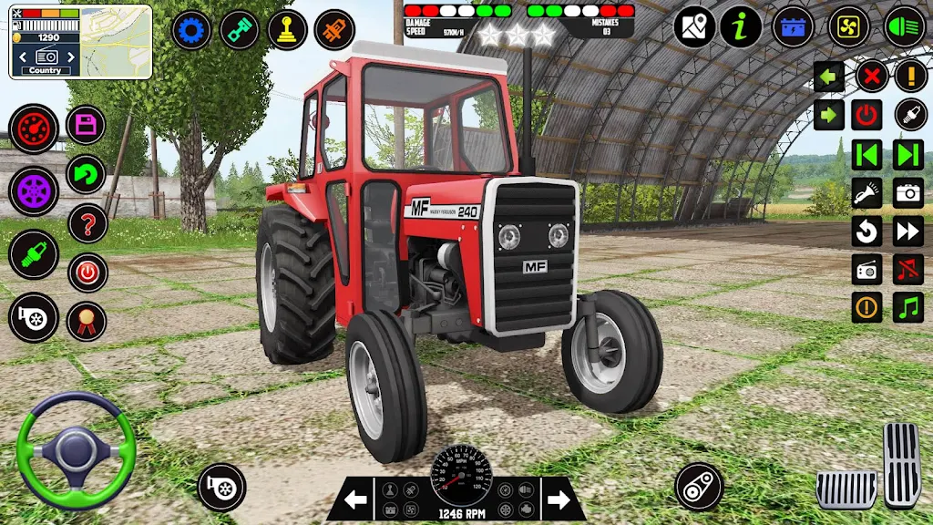 拖拉机农业模拟
