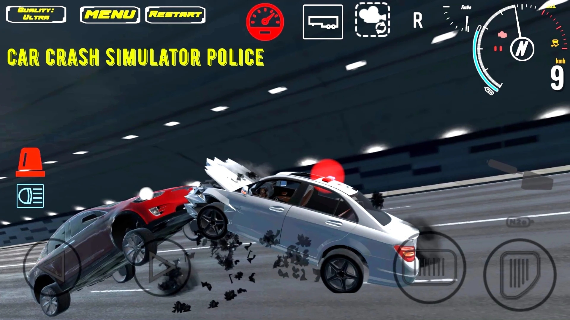 警车碰撞模拟器 警车碰撞模拟器