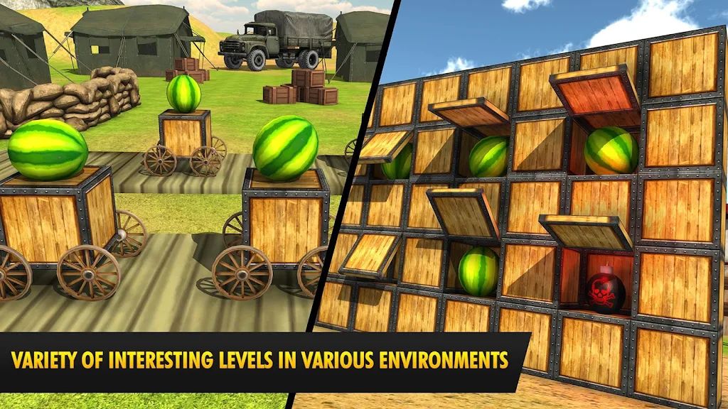 西瓜射击游戏 西瓜射击游戏