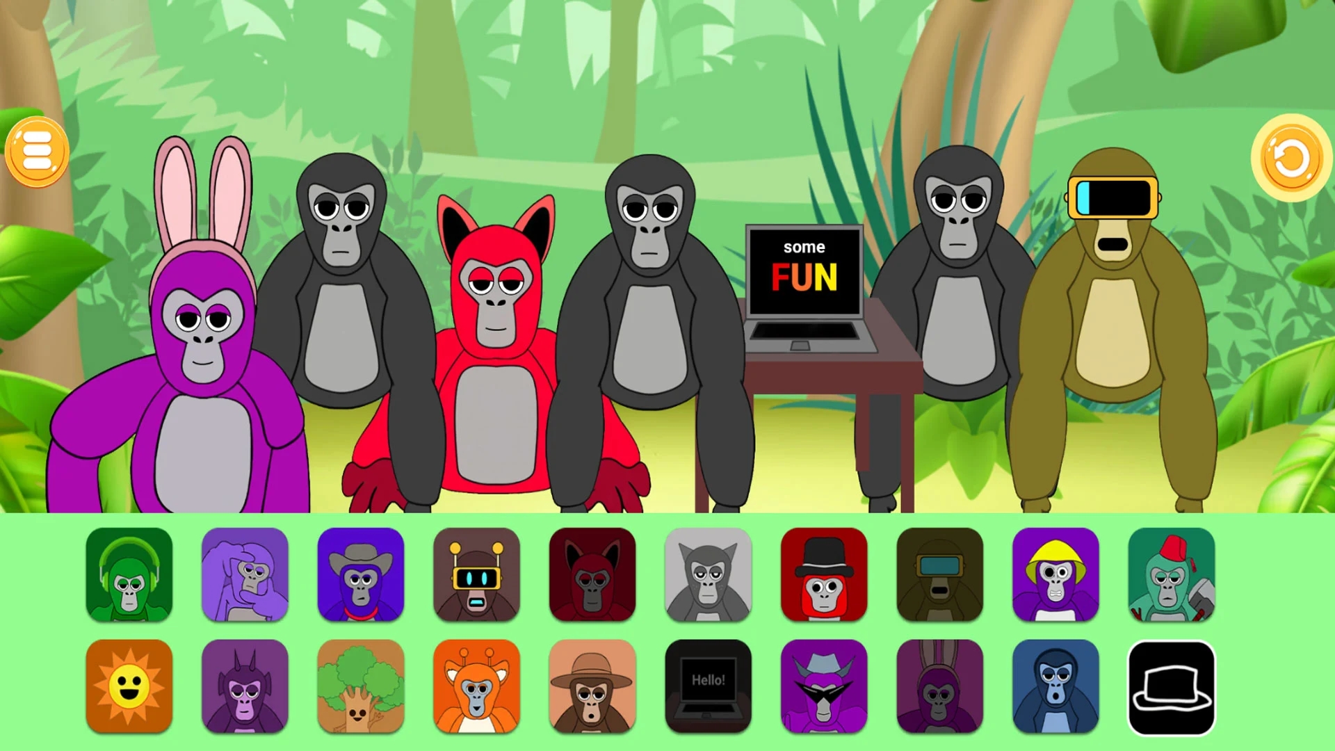 大猩猩音乐节奏 大猩猩音乐节奏