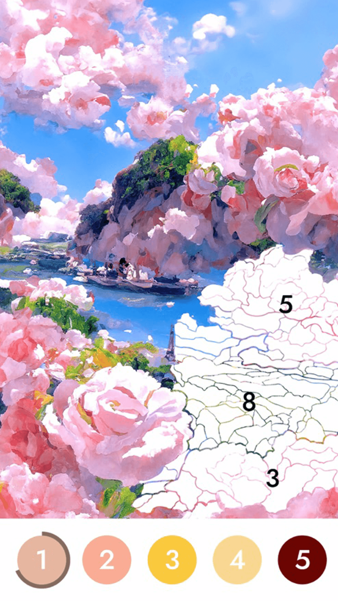 花花填色 花花填色