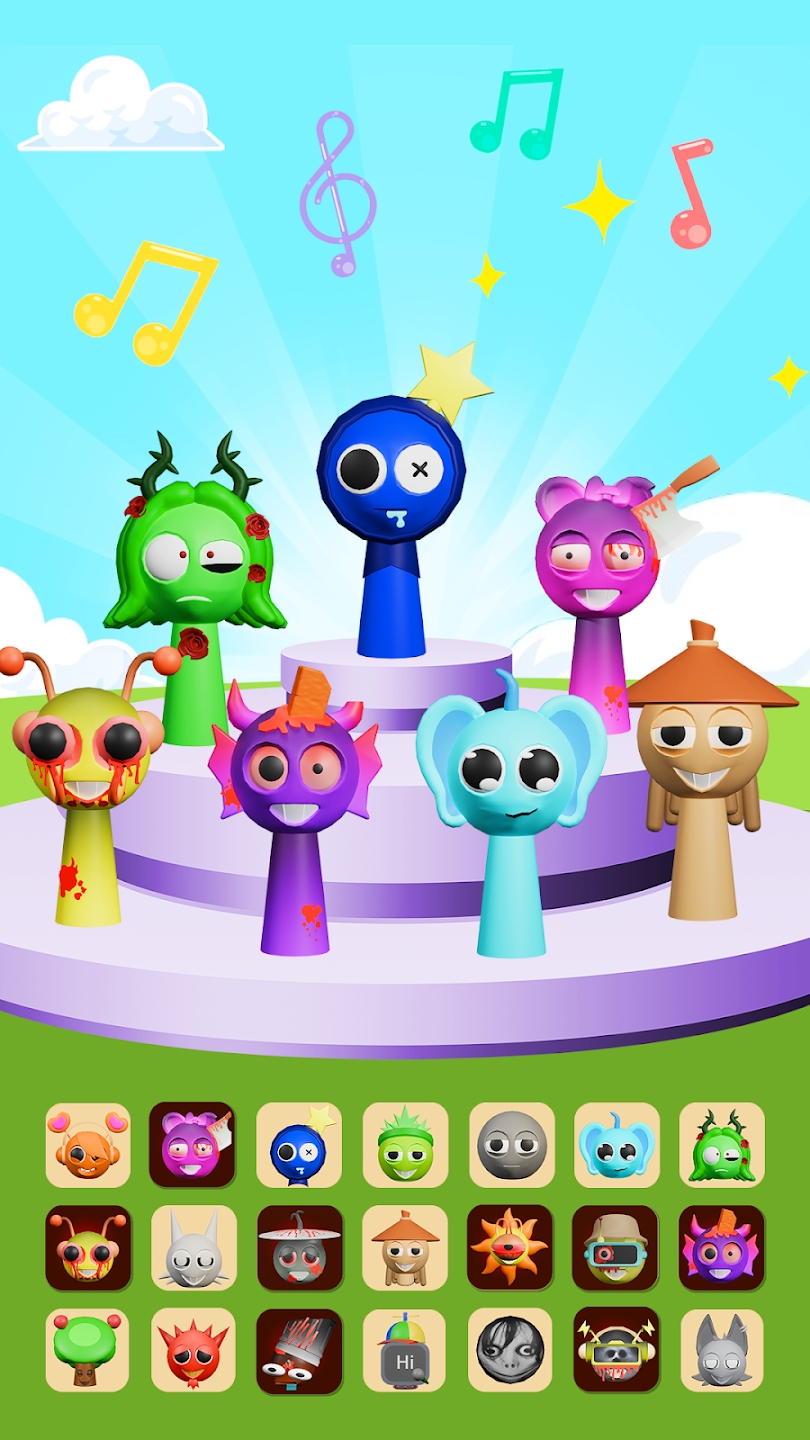 节奏盒子Sprunki-恐怖3D 节奏盒子Sprunki-恐怖3D