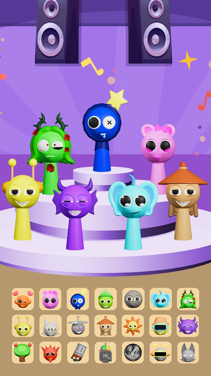 节奏盒子Sprunki-恐怖3D 节奏盒子Sprunki-恐怖3D