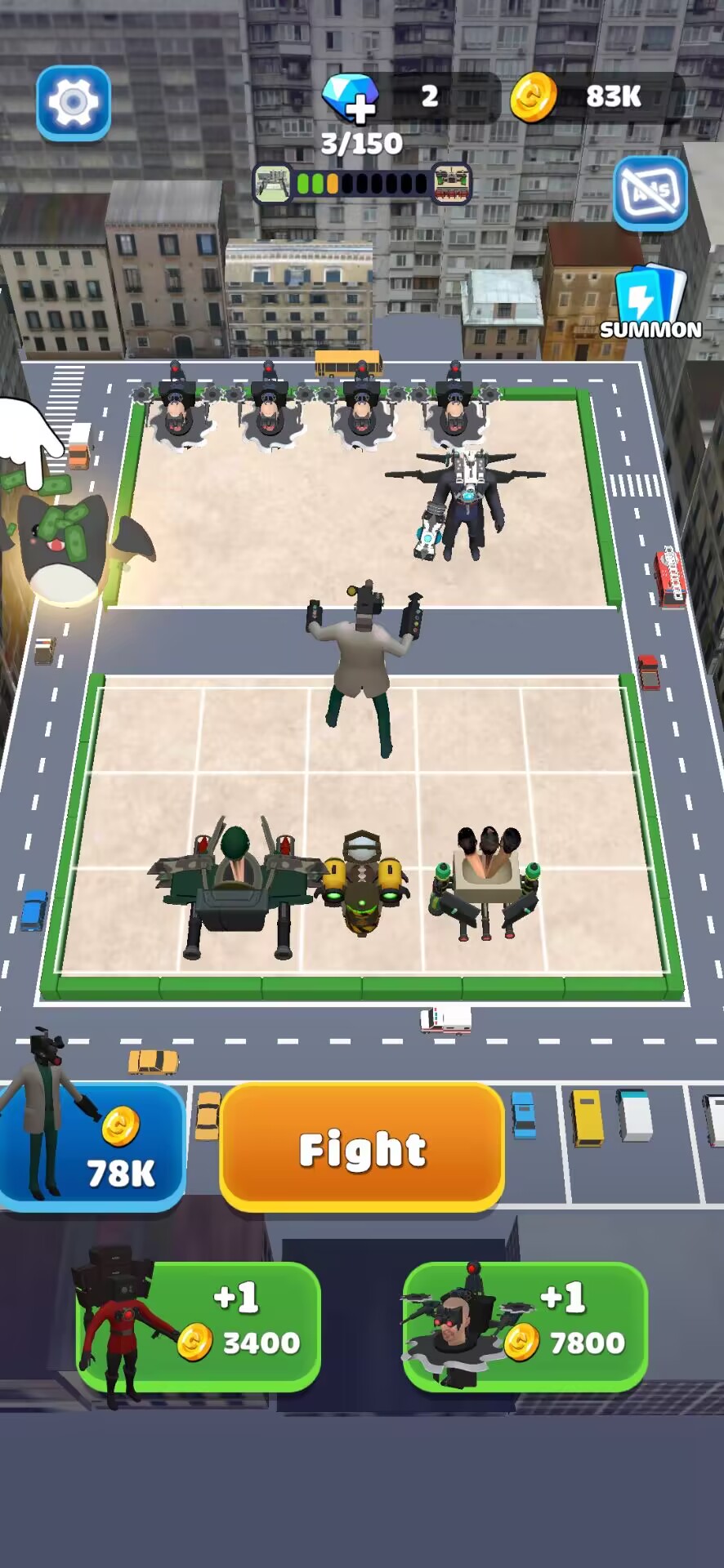 厕所怪物:合并战争 厕所怪物:合并战争