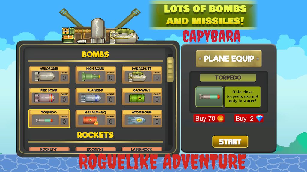 卡皮巴拉大战僵尸飞机 卡皮巴拉大战僵尸飞机