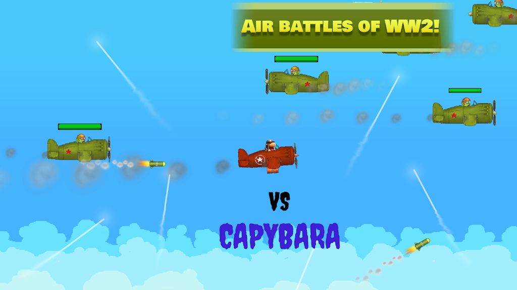 卡皮巴拉大战僵尸飞机 卡皮巴拉大战僵尸飞机