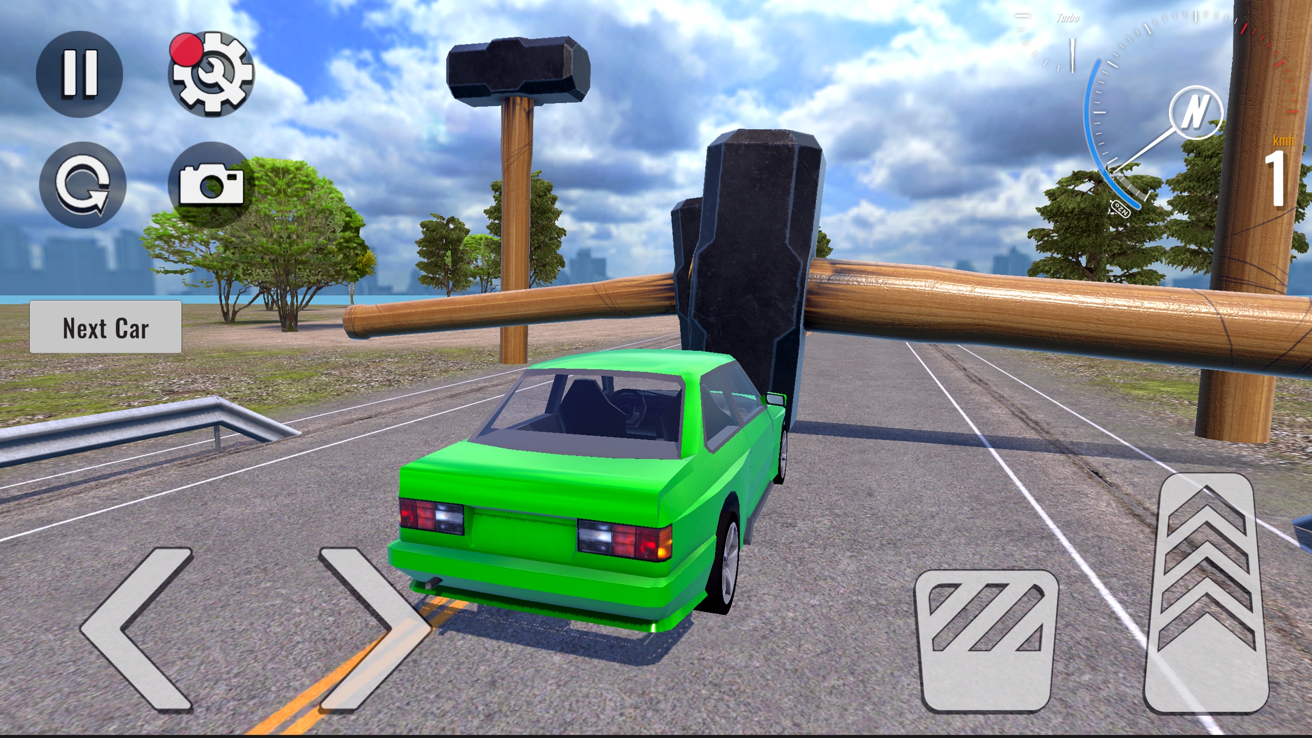 汽车碰撞拆除3D 汽车碰撞拆除3D