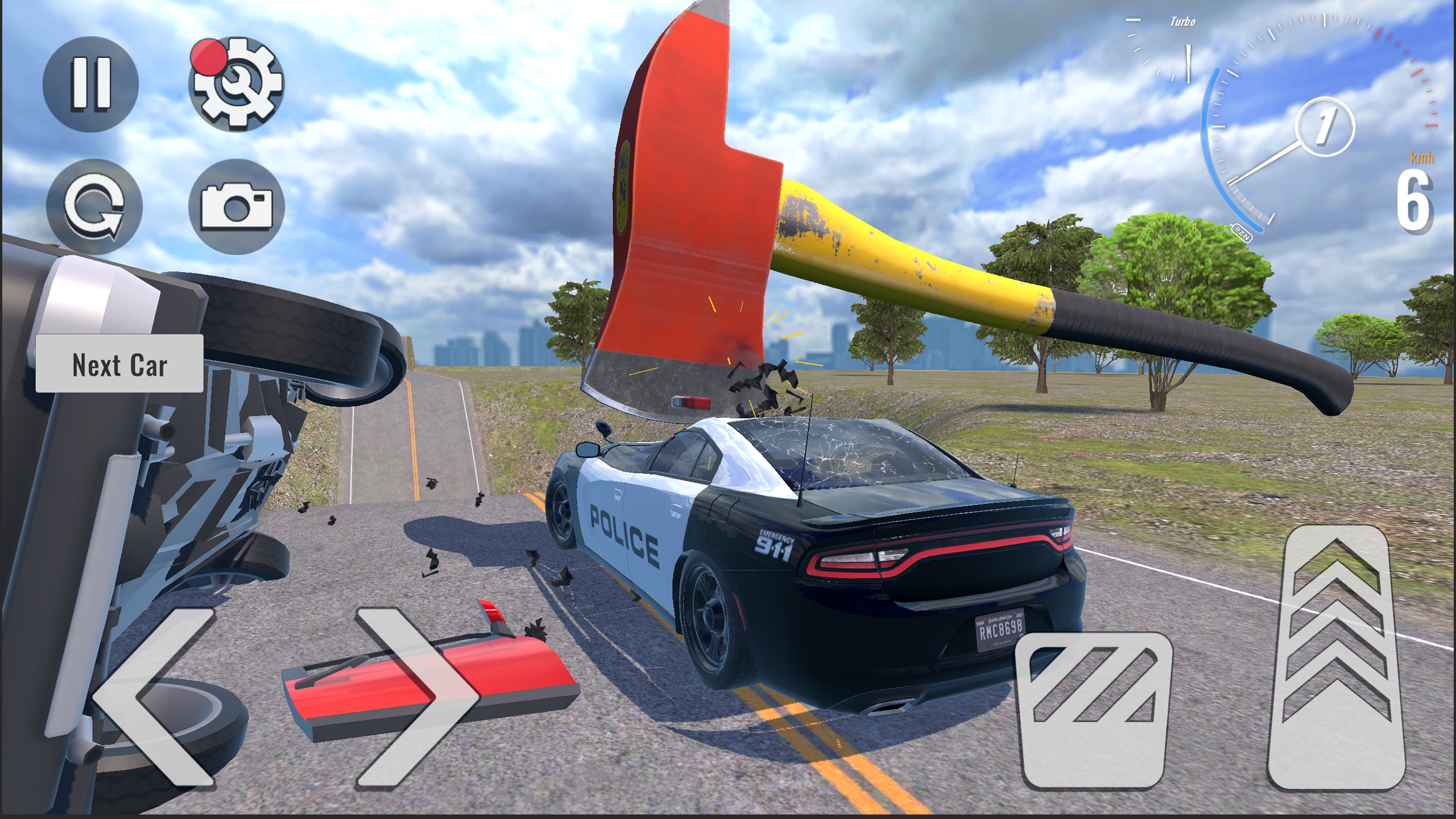 汽车碰撞拆除3D 汽车碰撞拆除3D