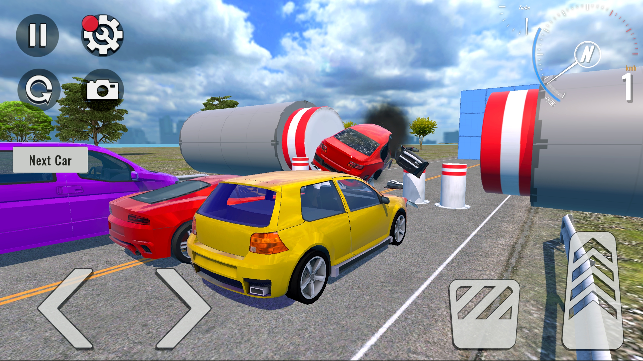 汽车碰撞拆除3D 汽车碰撞拆除3D