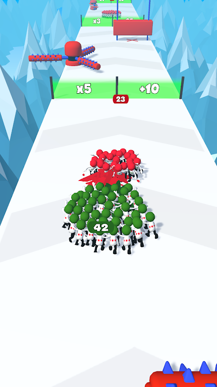 奔跑人群 奔跑人群